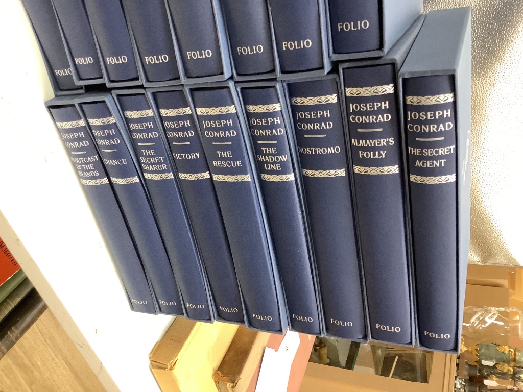 Conrad, Joseph, The Novels and Stories, 17 individually cased Folio Society volumes, complete set, London, 2003 etc